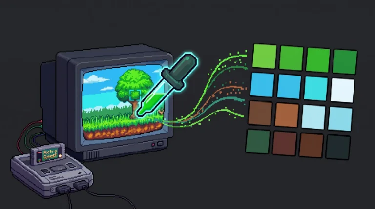 Extrator de Paleta de Cores para Pixel Art